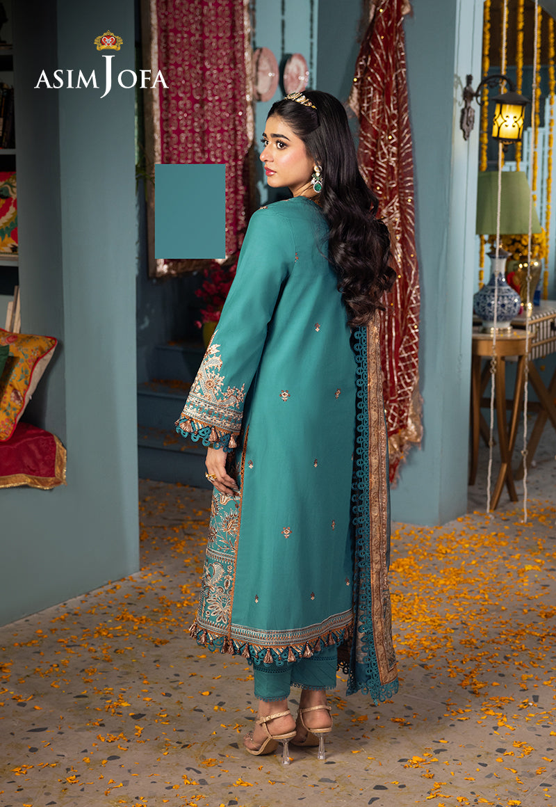 Asim Jofa | Asra Festive Essentials | AJRA-10 - Designer Dress with Intricate embroidery and embellishments. Shop elegent wedding dress at Maria Faisal.