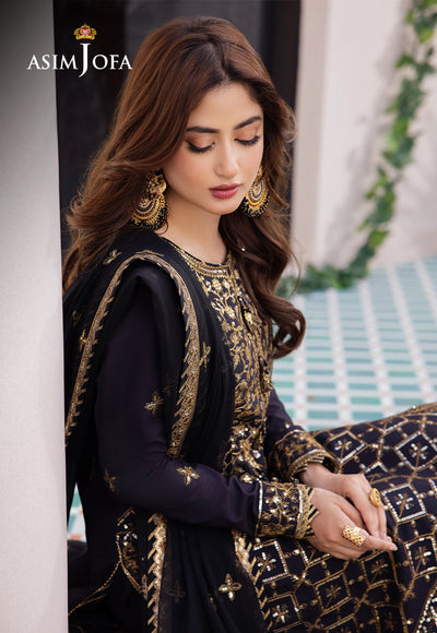 Asim Jofa | Dhanak Rang Collection | AJCF-04 - Waniyas