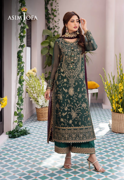 Asim Jofa | Dhanak Rang Collection | AJCF-10 - Waniyas