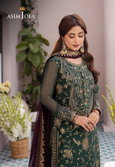 Asim Jofa | Dhanak Rang Collection | AJCF-10 - Waniyas