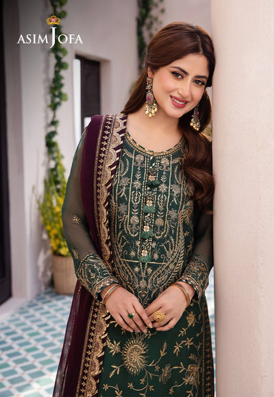 Asim Jofa | Dhanak Rang Collection | AJCF-10 - Waniyas