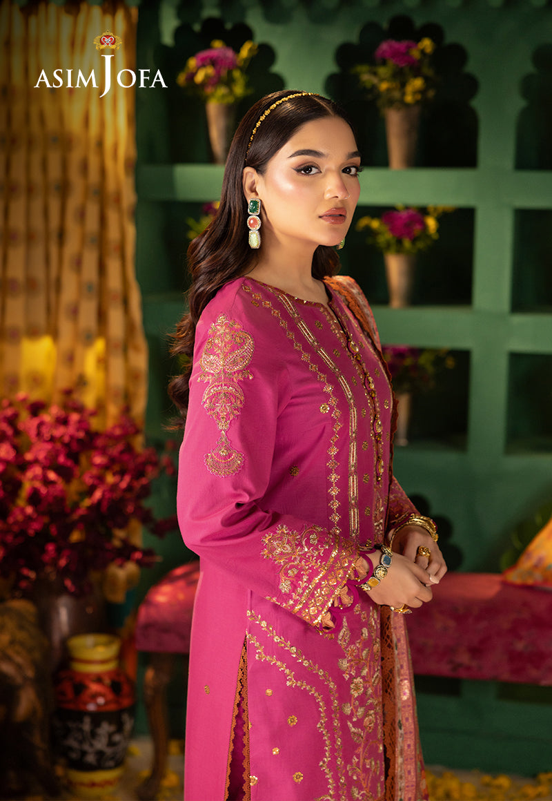 Asim Jofa | Asra Festive Essentials | AJRA-11 - Designer Dress with Intricate embroidery and embellishments. Shop elegent wedding dress at Maria Faisal.