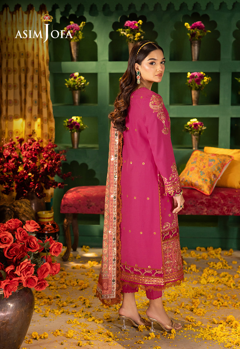Asim Jofa | Asra Festive Essentials | AJRA-11 - Designer Dress with Intricate embroidery and embellishments. Shop elegent wedding dress at Maria Faisal.