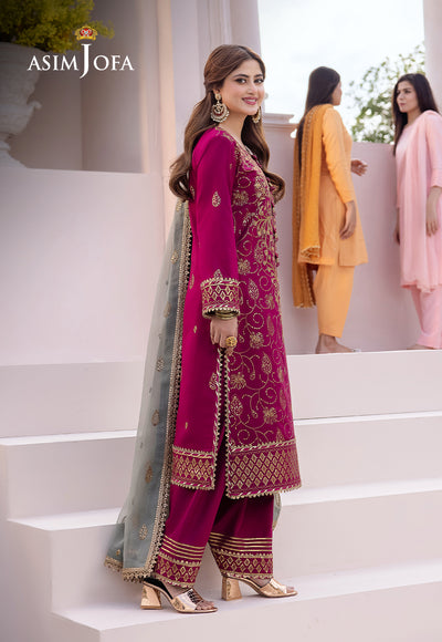 Asim Jofa | Dhanak Rang Collection | AJCF-12 - Waniyas