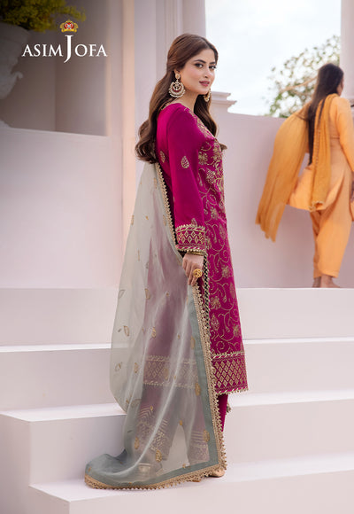 Asim Jofa | Dhanak Rang Collection | AJCF-12 - Waniyas