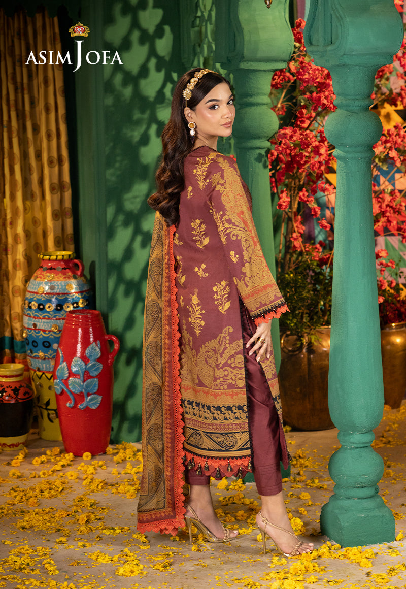 Asim Jofa | Asra Festive Essentials | AJRA-04 - Designer Dress with Intricate embroidery and embellishments. Shop elegent wedding dress at Maria Faisal.