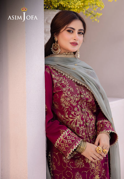 Asim Jofa | Dhanak Rang Collection | AJCF-12 - Waniyas