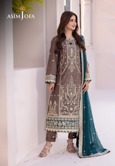 Asim Jofa | Dhanak Rang Collection | AJCF-30 - Waniyas
