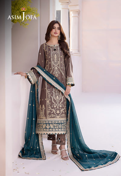 Asim Jofa | Dhanak Rang Collection | AJCF-30 - Waniyas