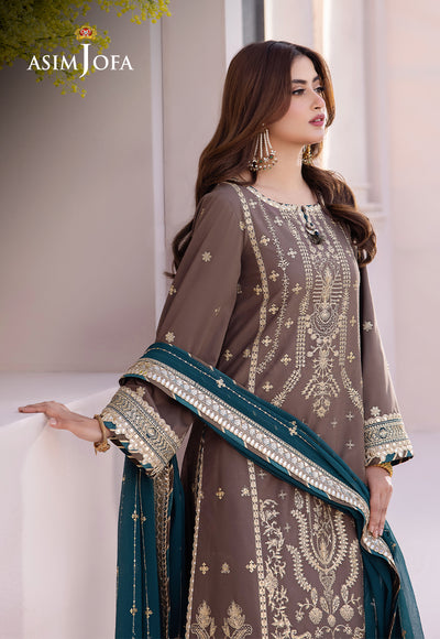Asim Jofa | Dhanak Rang Collection | AJCF-30 - Waniyas