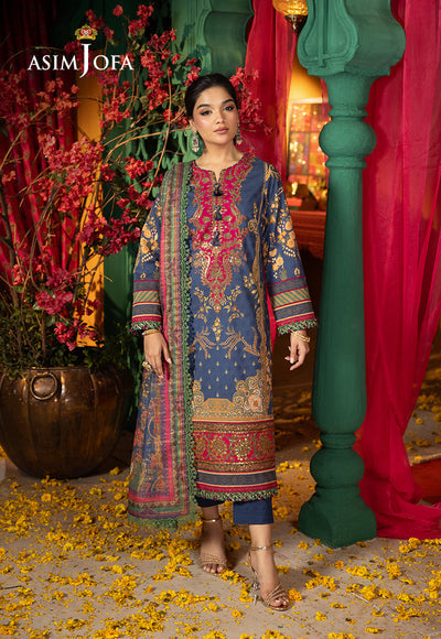 Asim Jofa | Asra Festive Essentials | AJRA-03 - Designer Dress with Intricate embroidery and embellishments. Shop elegent wedding dress at Maria Faisal.