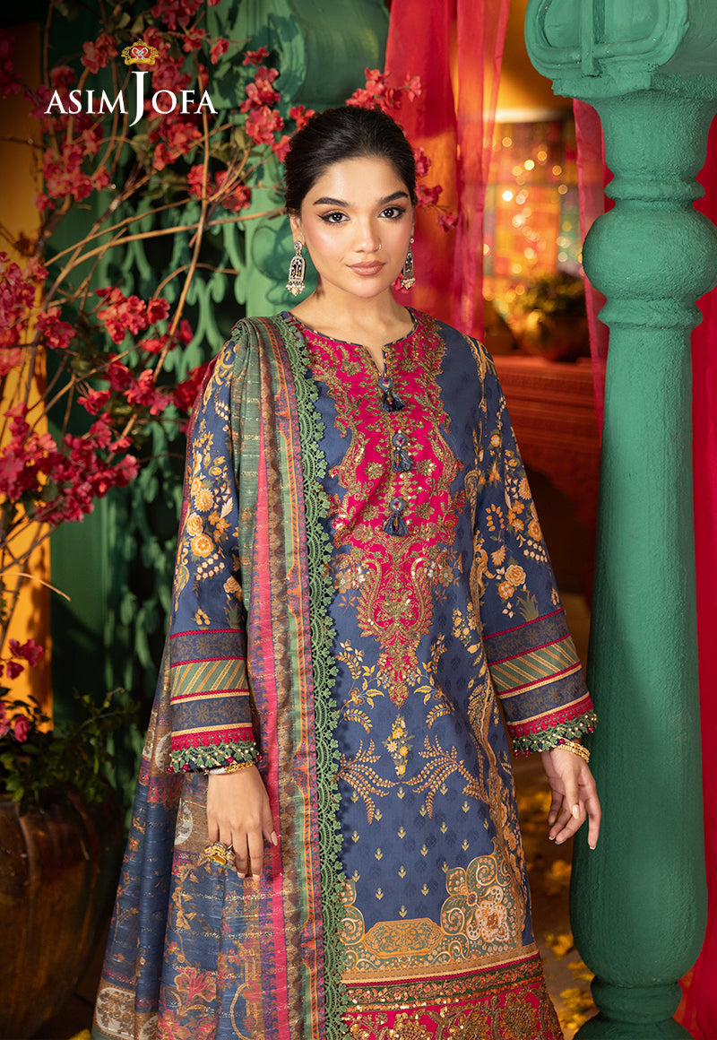 Asim Jofa | Asra Festive Essentials | AJRA-03 - Designer Dress with Intricate embroidery and embellishments. Shop elegent wedding dress at Maria Faisal.