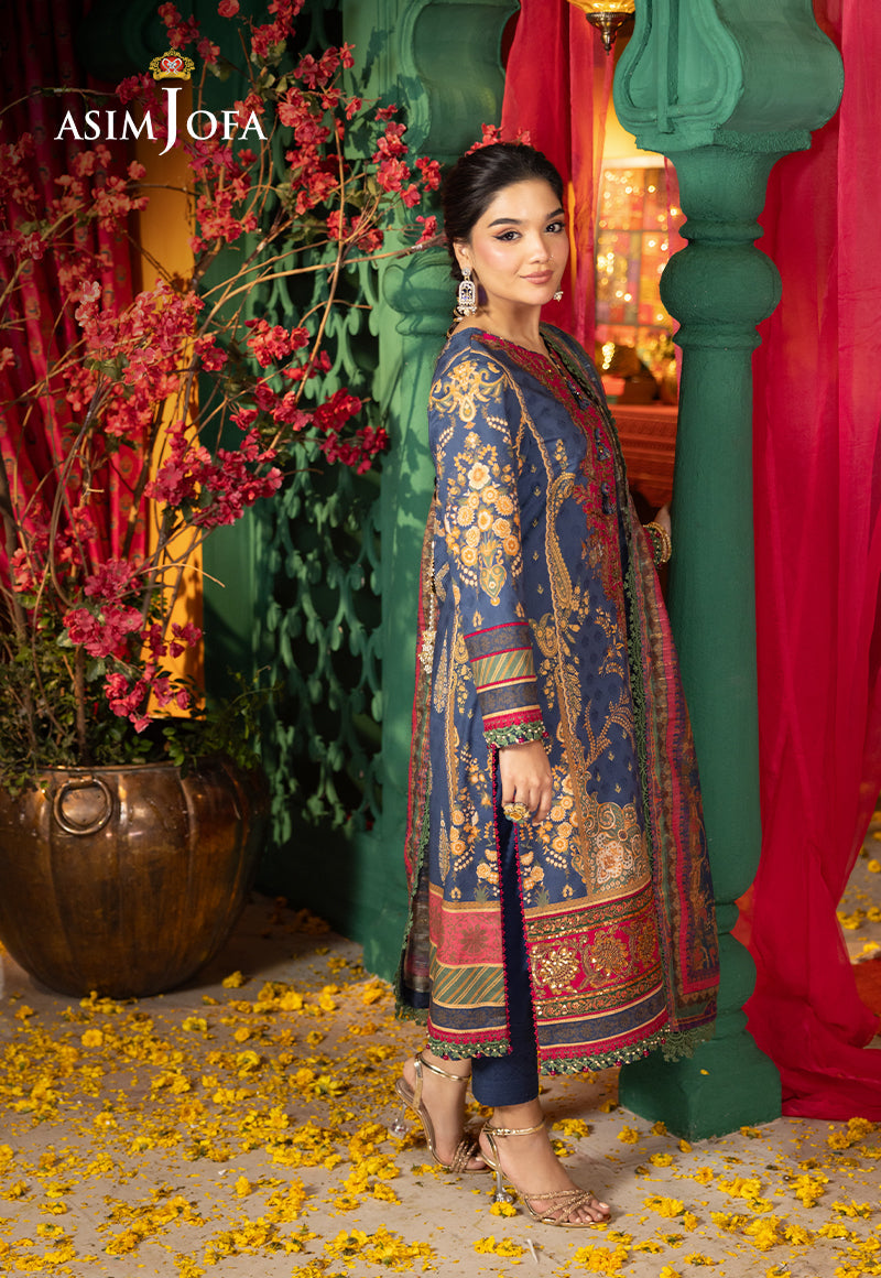 Asim Jofa | Asra Festive Essentials | AJRA-03 - Designer Dress with Intricate embroidery and embellishments. Shop elegent wedding dress at Maria Faisal.