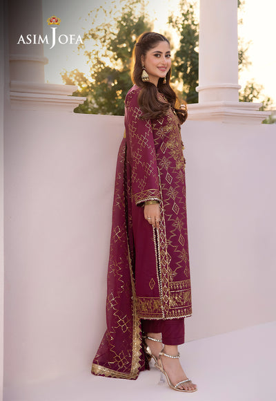 Asim Jofa | Dhanak Rang Collection | AJCF-05 - Waniyas