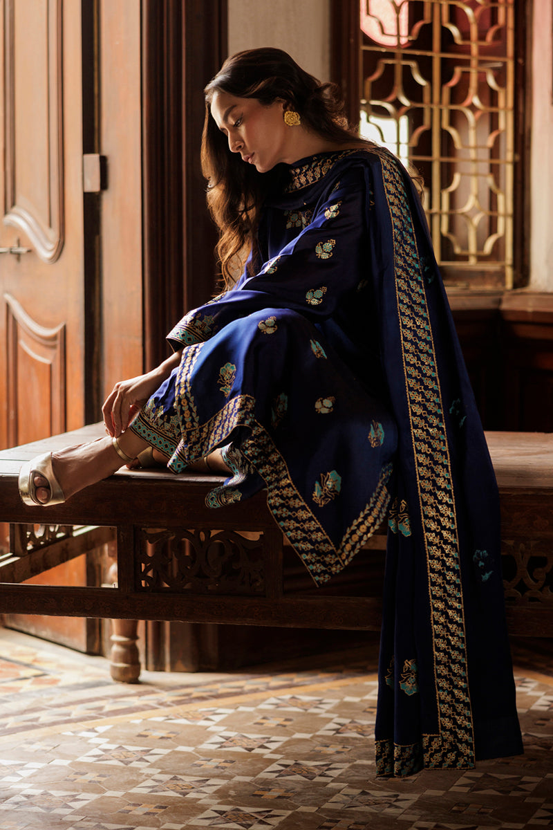 The Pink Tree Company | Yaadish Bakhair | Blue Mirage - Ladies Clothes - Maria Faisal