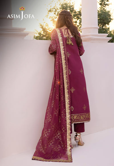 Asim Jofa | Dhanak Rang Collection | AJCF-05 - Waniyas