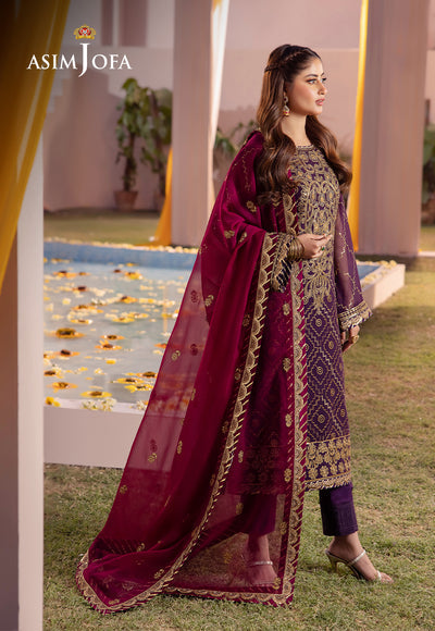 Asim Jofa | Dhanak Rang Collection | AJCF-02 - Waniyas