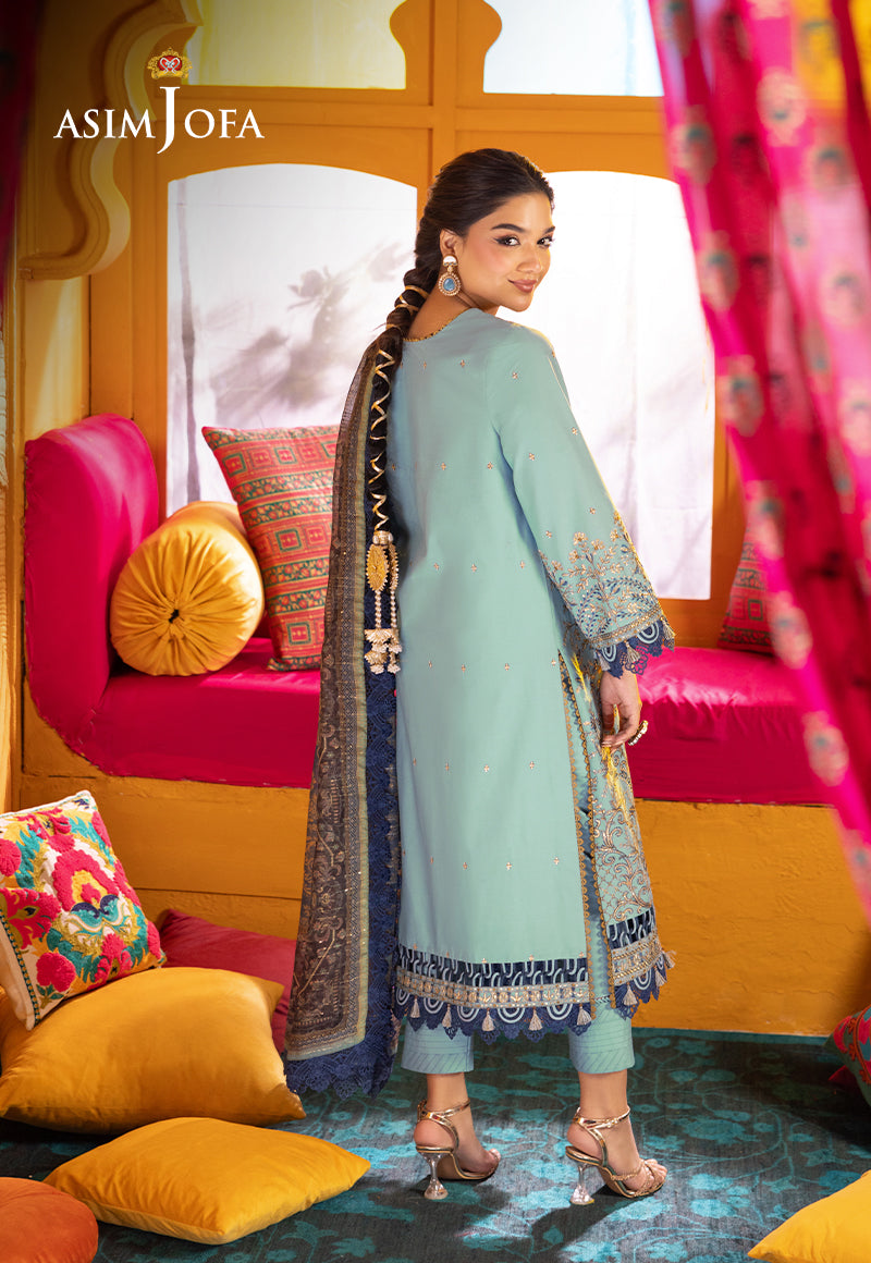 Asim Jofa | Asra Festive Essentials | AJRA-12 - Designer Dress with Intricate embroidery and embellishments. Shop elegent wedding dress at Maria Faisal.