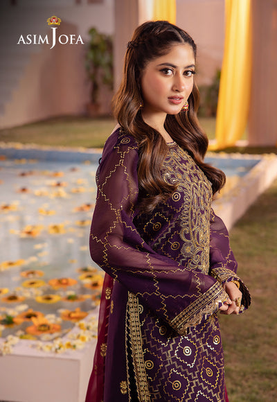 Asim Jofa | Dhanak Rang Collection | AJCF-02 - Waniyas