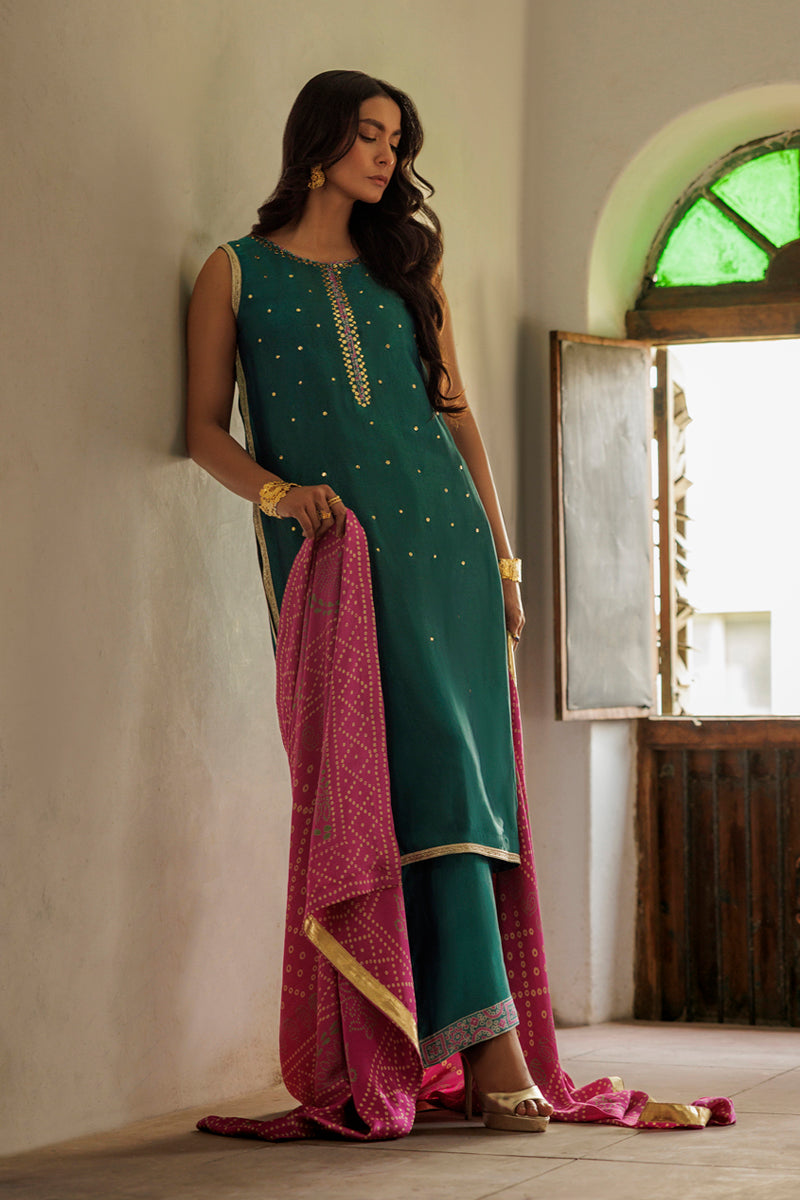 The Pink Tree Company | Yaadish Bakhair | Saawan Rang - Ladies Clothes - Maria Faisal