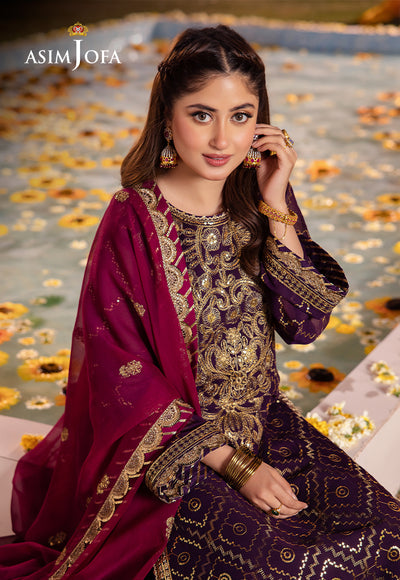Asim Jofa | Dhanak Rang Collection | AJCF-02 - Waniyas