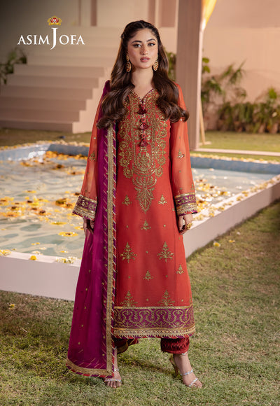 Asim Jofa | Dhanak Rang Collection | AJCF-24 - Waniyas