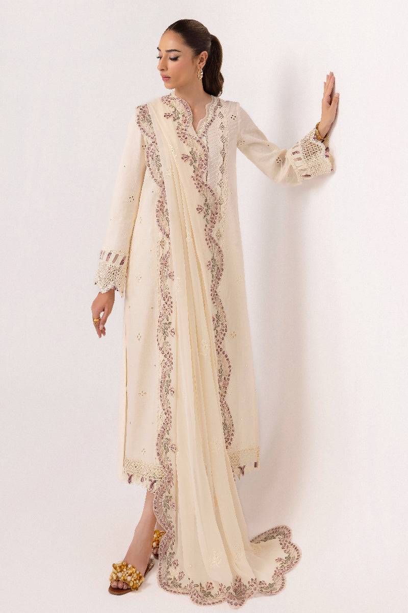 Qalamkar | Basic Pret 25 | KT-01 Lverah by Maria Faisal - Registered Vendor of : Qalamkar - type : Ladies Clothes - 100% original wedding dresses