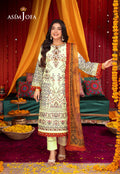 Asim Jofa | Asra Festive Essentials | AJRA-15 - Designer Dress with Intricate embroidery and embellishments. Shop elegent wedding dress at Maria Faisal.