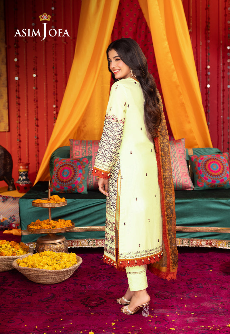 Asim Jofa | Asra Festive Essentials | AJRA-15 - Designer Dress with Intricate embroidery and embellishments. Shop elegent wedding dress at Maria Faisal.