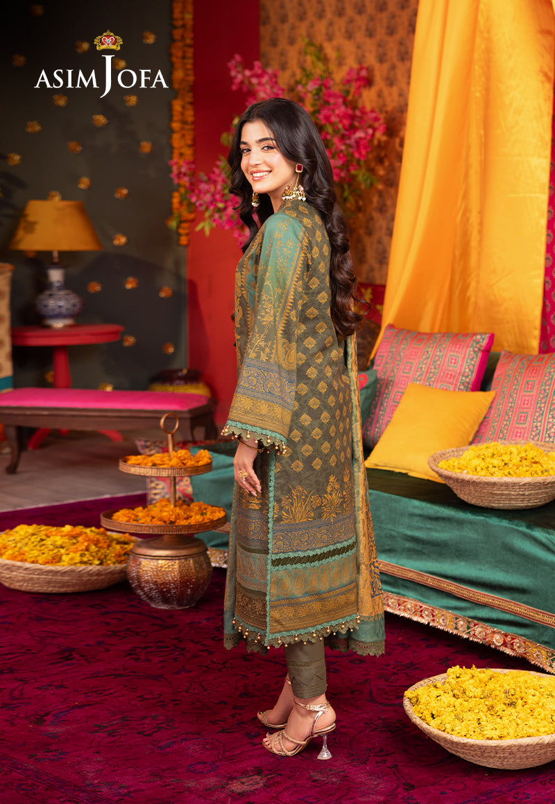 Asim Jofa | Asra Festive Essentials | AJRA-06 - Designer Dress with Intricate embroidery and embellishments. Shop elegent wedding dress at Maria Faisal.
