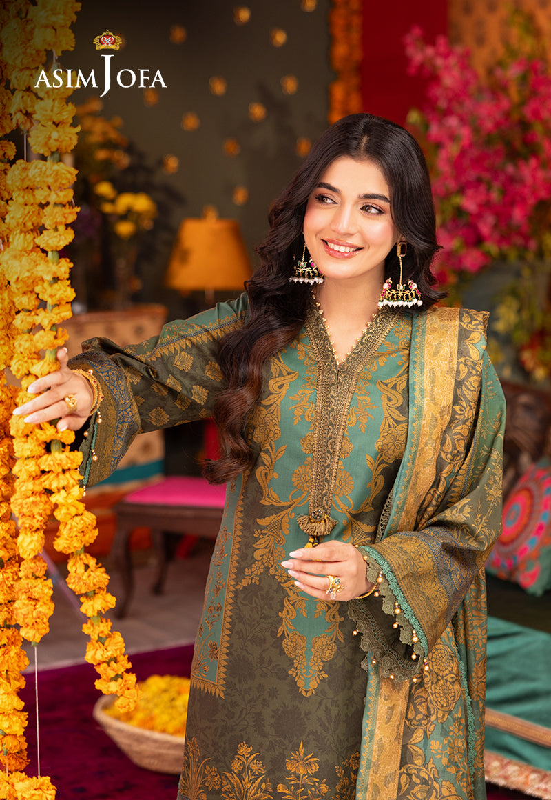 Asim Jofa | Asra Festive Essentials | AJRA-06 - Designer Dress with Intricate embroidery and embellishments. Shop elegent wedding dress at Maria Faisal.