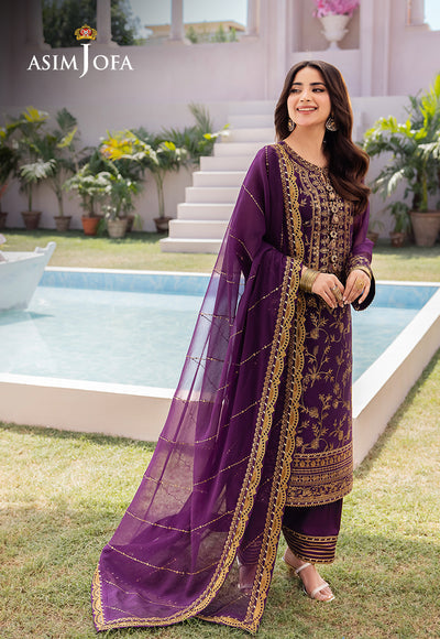 Asim Jofa | Dhanak Rang Collection | AJCF-08 - Waniyas