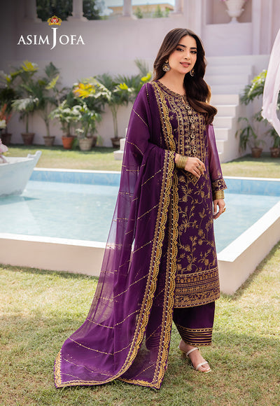 Asim Jofa | Dhanak Rang Collection | AJCF-08 - Waniyas