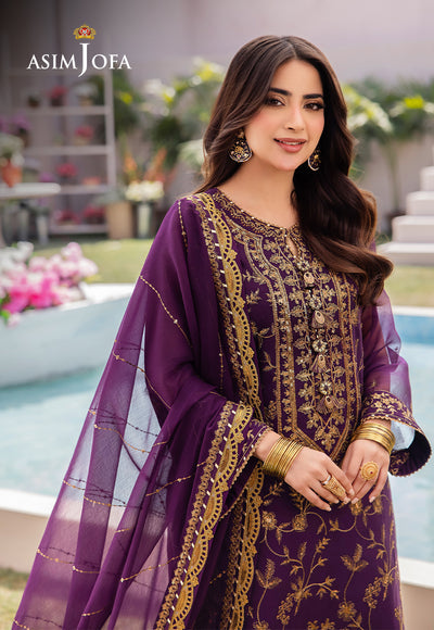 Asim Jofa | Dhanak Rang Collection | AJCF-08 - Waniyas