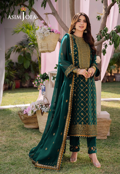 Asim Jofa | Dhanak Rang Collection | AJCF-03 - Waniyas