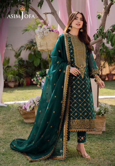 Asim Jofa | Dhanak Rang Collection | AJCF-03 - Waniyas