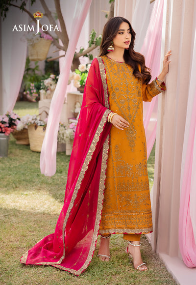 Asim Jofa | Dhanak Rang Collection | AJCF-25 - Waniyas