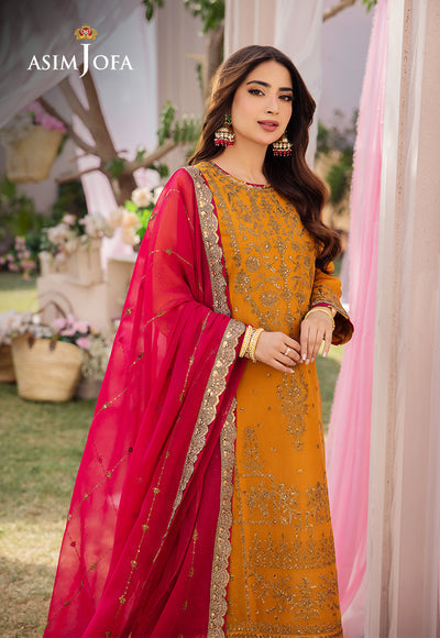 Asim Jofa | Dhanak Rang Collection | AJCF-25 - Waniyas