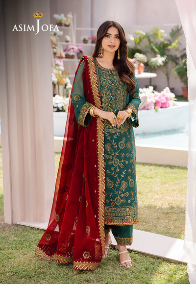 Asim Jofa | Dhanak Rang Collection | AJCF-11 - Waniyas