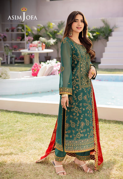 Asim Jofa | Dhanak Rang Collection | AJCF-11 - Waniyas