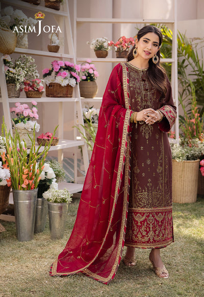 Asim Jofa | Dhanak Rang Collection | AJCF-27 - Waniyas