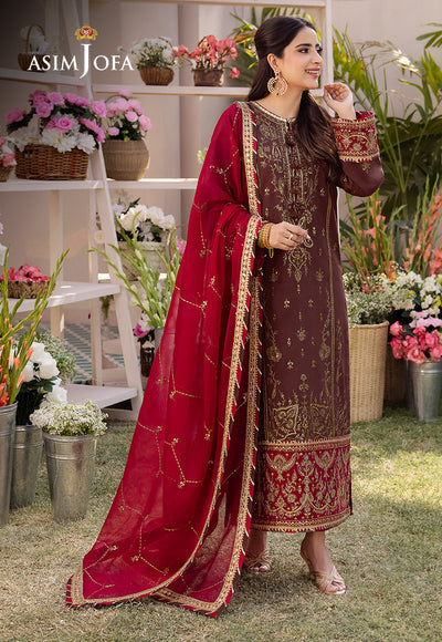 Asim Jofa | Dhanak Rang Collection | AJCF-27 - Waniyas