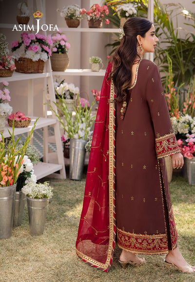Asim Jofa | Dhanak Rang Collection | AJCF-27 - Waniyas