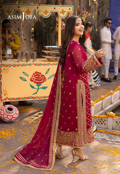 Asim Jofa | Chamak Damak Festive 24 | AJCD-21 - Pakistani Dress - Maria Faisal