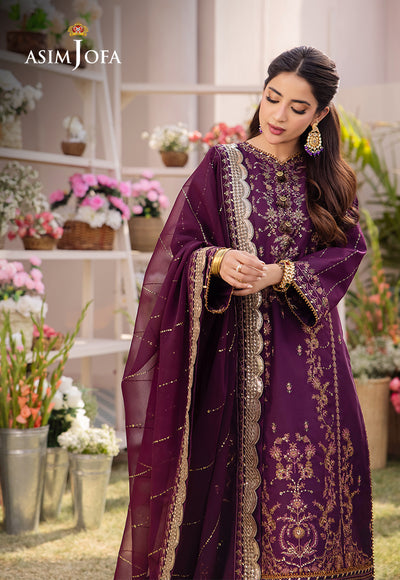 Asim Jofa | Dhanak Rang Collection | AJCF-22 - Waniyas