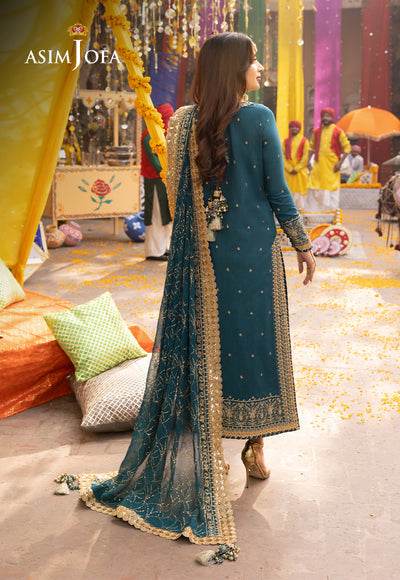 Asim Jofa | Chamak Damak Festive 24 | AJCD-07 - Pakistani Dress - Maria Faisal