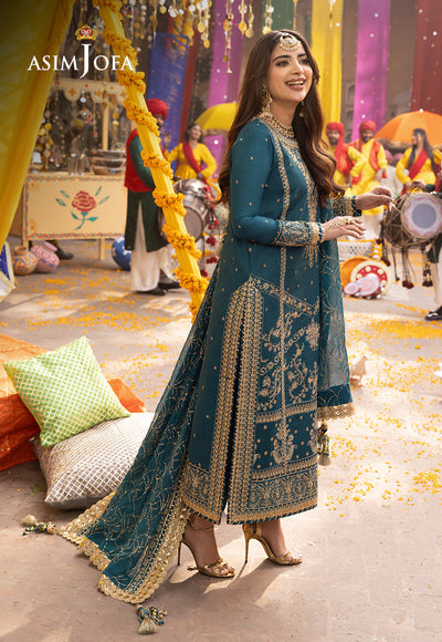 Asim Jofa | Chamak Damak Festive 24 | AJCD-07 - Pakistani Dress - Maria Faisal