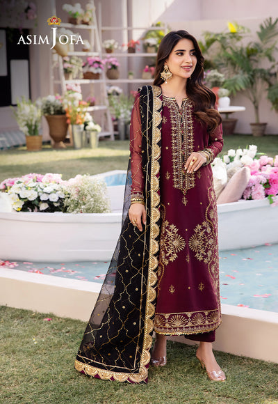 Asim Jofa | Dhanak Rang Collection | AJCF-18 - Waniyas