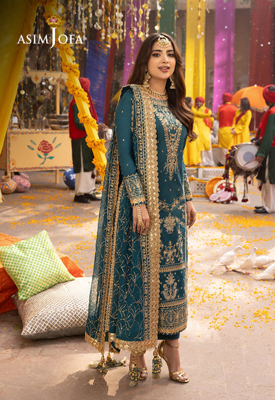 Asim Jofa | Chamak Damak Festive 24 | AJCD-07 - Pakistani Dress - Maria Faisal