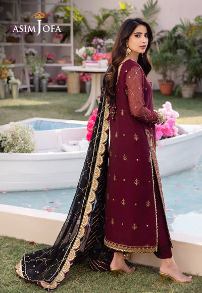 Asim Jofa | Dhanak Rang Collection | AJCF-18 - Waniyas